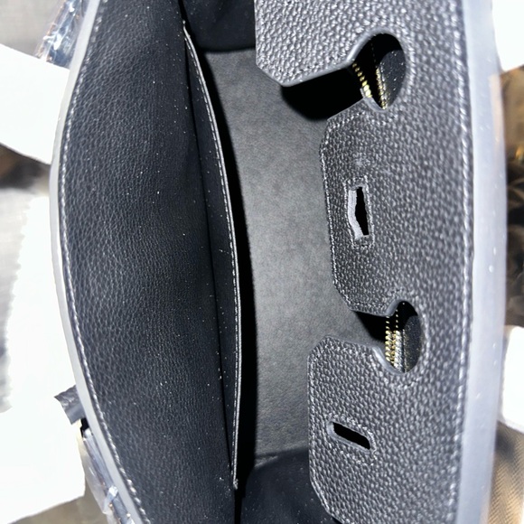 BIRKIN 25 BLACK TOGO LEATHER - Picture 5 of 7